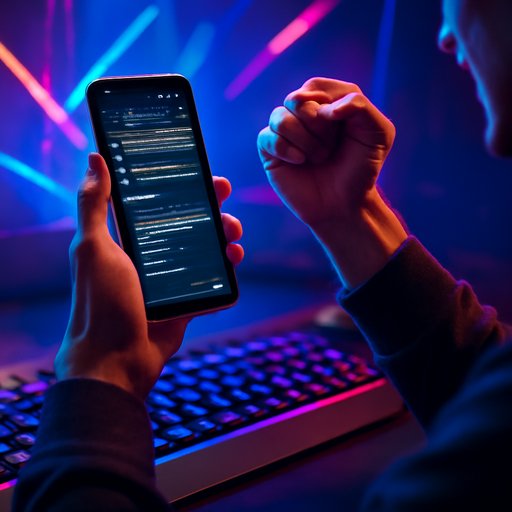 BD7777 live chat on smartphone